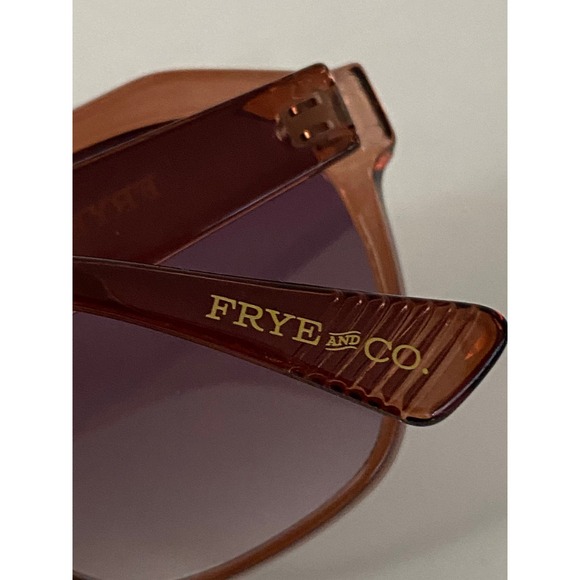FRYE & CO. LIGHT BROWN OVERSIZED WOMEN\'S SUNGLASSES NWT main image 4